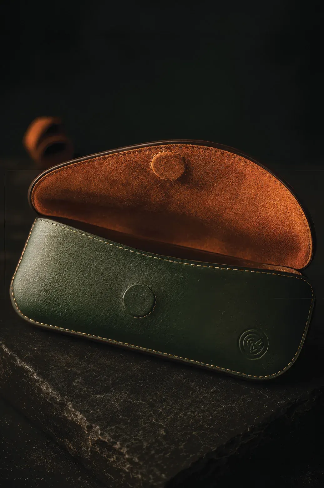 Cius Leather deri gözlük kılıfı